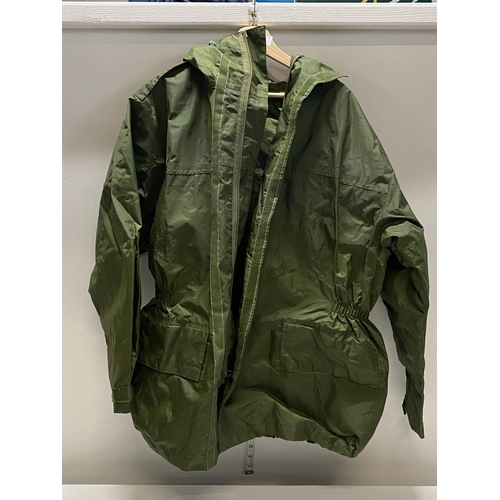 349 - A waterproof jacket, no size