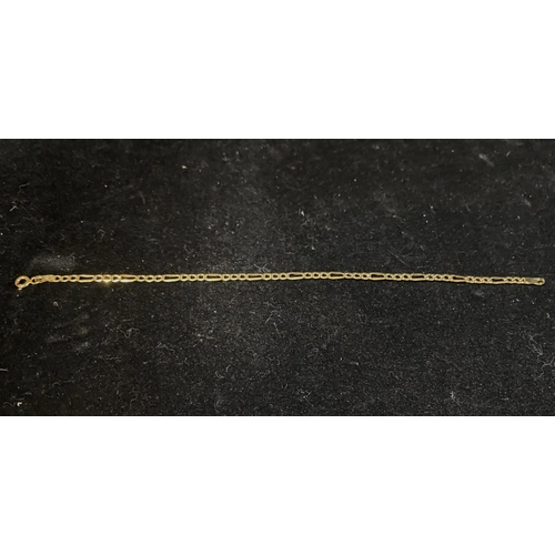 284 - A 9ct gold chain 1.11g