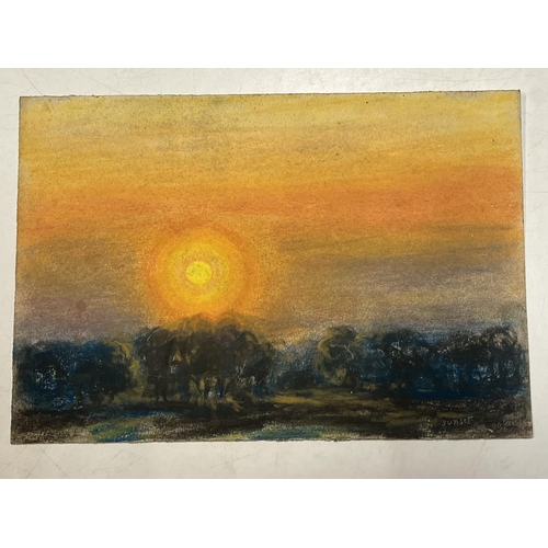 302 - A George Anderson short, Sunset signed and inscribed original