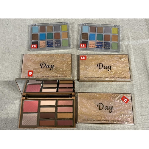 311 - Six new Claire's Accessories eye shadow palettes