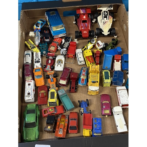 308 - A selection of assorted vintage die-cast cars