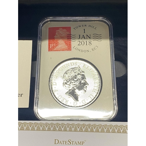 187 - A limited edition 2018 solid silver 1 oz coin