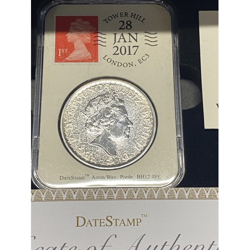 189 - A limited edition 2017 1oz proof coin celebrating the Year of the Rooster