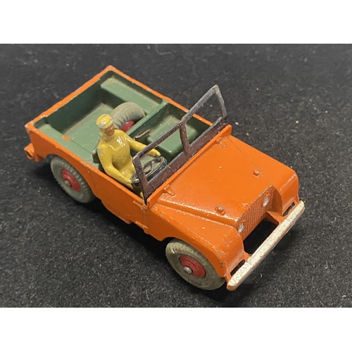 198I - A vintage Dinky 340 Land Rover die-cast model