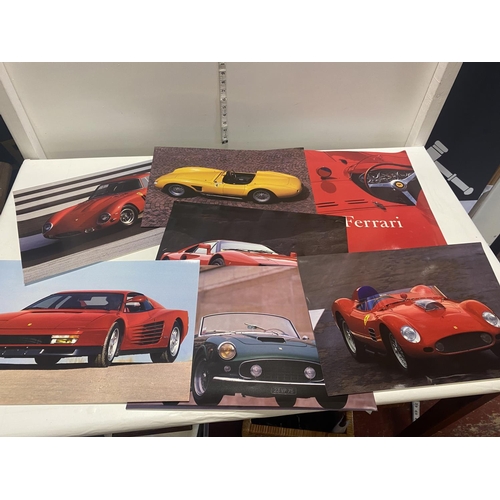 261 - A selection of PML Ferrari prints