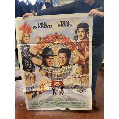 345 - A selection of assorted vintage movie posters