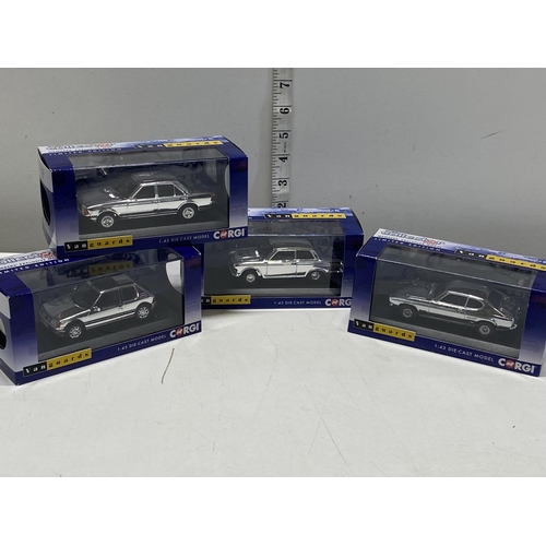 67 - Four Limited Edition Corgi Collector Club members Exclusive die-cast models