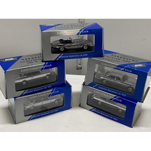 69 - Five assorted Lledo Vanguards Members exclusive die-cast models