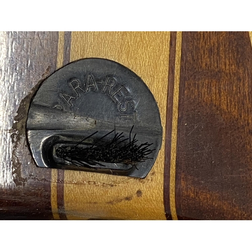 354 - A hand made by Border Archery, Mellerstain Gordon Scotland hunting bow in carry case. Reg Number RO1... 