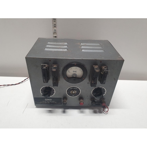 381 - A Gents of Leicester vintage battery charger (untested). Shipping unavailable
