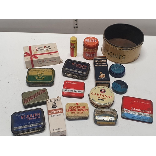 384 - A Job lot of vintage tins