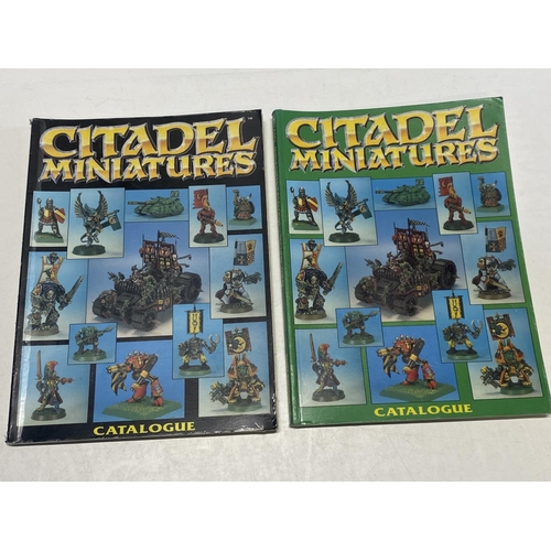 33A - Two Citadel miniatures catalogues