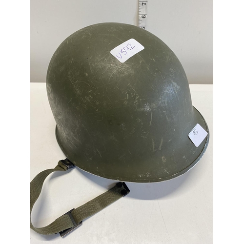 63 - A cold war period M1 helmet clone