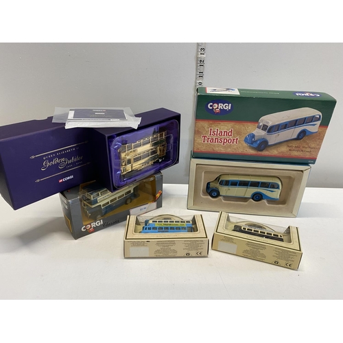 65 - A selection of mostly Corgi boxed die cast models