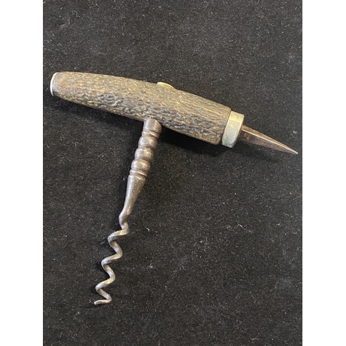 124 - A antique Victorian corkscrew