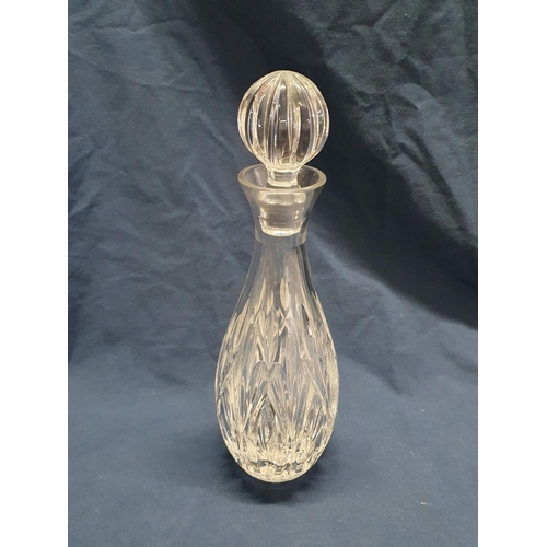 25 - A Waterford Crystal decanter h35cm