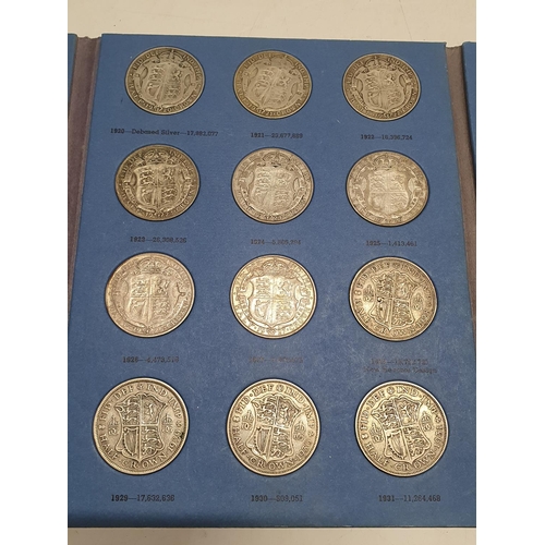 141 - A set of British half crowns 1910-1940