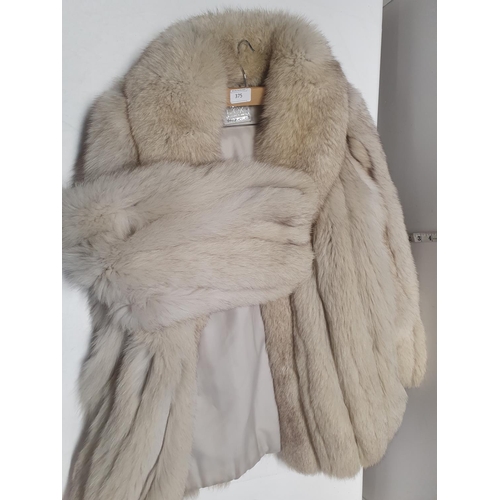 375 - A ladies fur coat