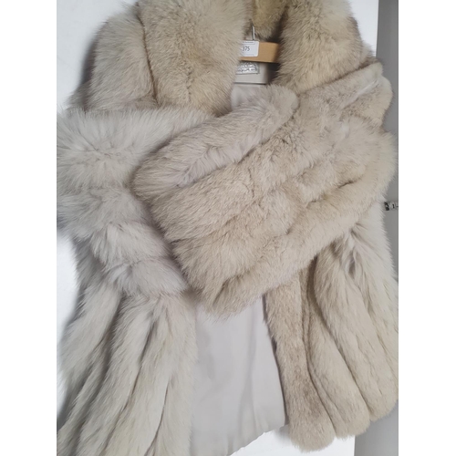 375 - A ladies fur coat