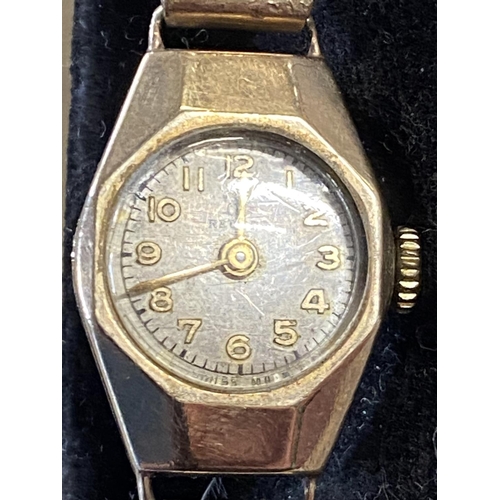 137 - A ladies 9ct gold ladies cocktail watch