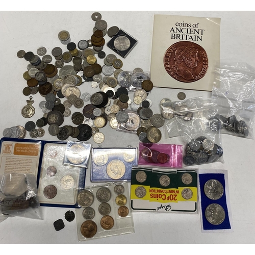 145 - A large of collection of British and foreign coinage