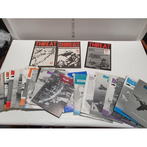 108 - A selection of vintage military related magazines