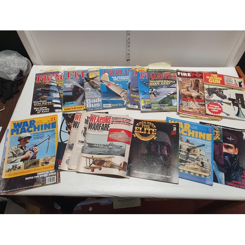 109 - A selection of vintage military related magazines