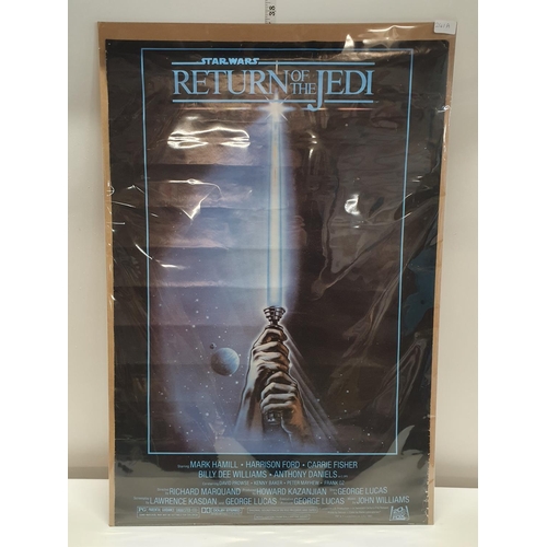 241A - A 1983 Star Wars Return of the Jedi poster 91x61cm