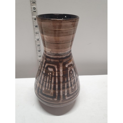 41 - A collectable Rye pottery vase h24cm, shipping unavailable