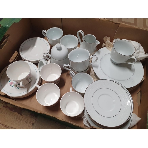 69 - A vintage Noritake Guinevere tea service and other ceramics, shipping unavailable