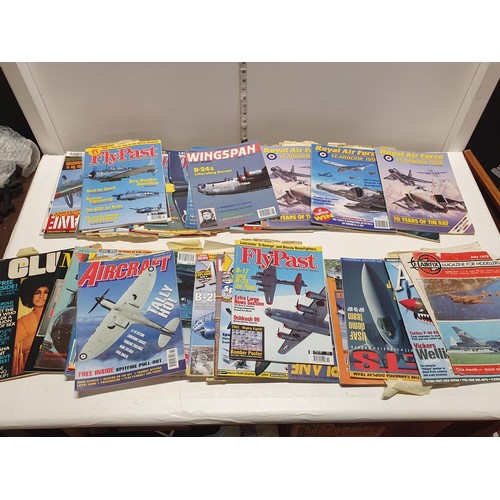 110 - A selection of vintage military related magazines