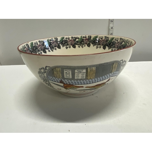 275 - A vintage Adams ceramic bowl and a Losol ware bowl,  shipping unavailable