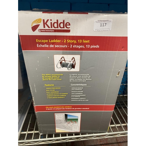 163 - A boxed Kidde 13FT escape ladder