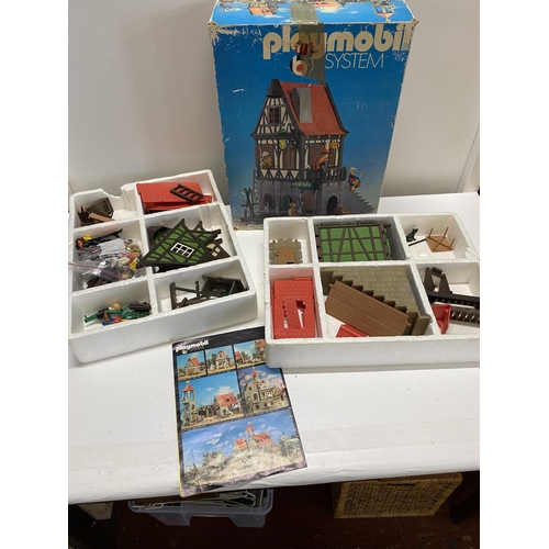 125 - A boxed vintage Playmobil system (unchecked)