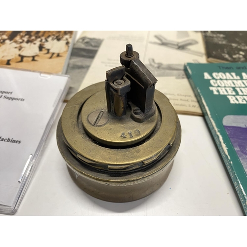 135 - A selection of vintage coal mining related books and ephemera