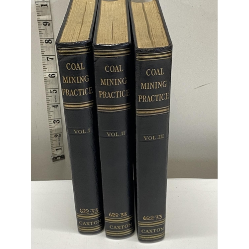 137 - Three volumes of Coal Mining Practice by Caxton Publishing