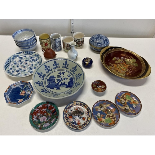 168 - A selection of Oriental ceramics.  no shipping