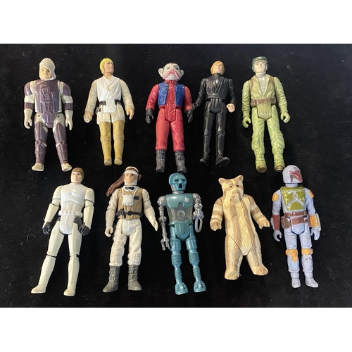 234 - A selection of vintage Star Wars figures