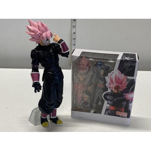 66 - A boxed Dragon Ball z Gokou - Black figure & one other