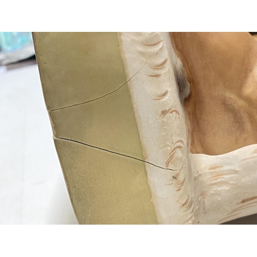 2 - A large Royal Dux figural group model number 11559 'The Blacksmith Family' (crack to rear of base, p... 