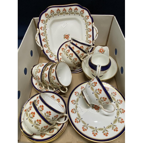 48 - A large selection of vintage Aynsley china, shipping unavailable