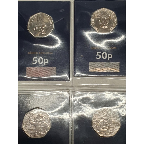 126 - A large selection of uncirculated collectable 50p coins