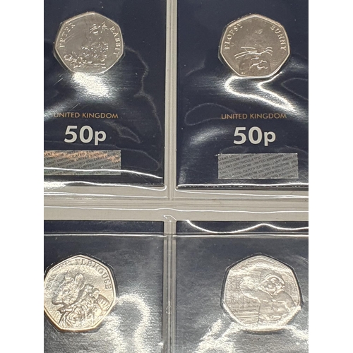 126 - A large selection of uncirculated collectable 50p coins