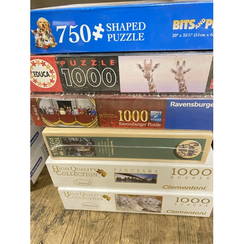 58 - Six new sealed assorted jigsaw puzzles