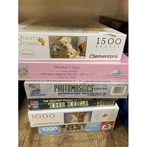 61 - Six new sealed assorted jigsaw puzzles