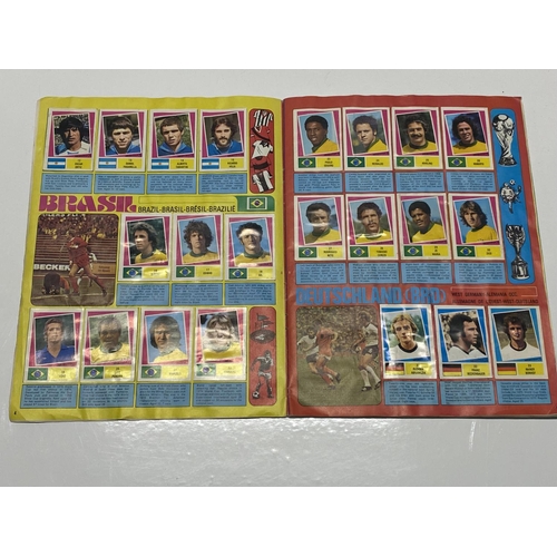 10 - A Argentina 1978 Football world cup sticker album 100% complete