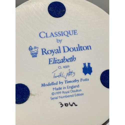 28 - A Royal Doulton figurine entitled 'Elizabeth', shipping unavailable