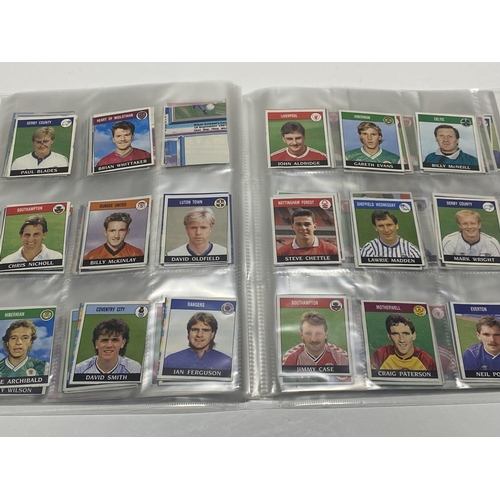 6 - A selection of Panini Football stickers from 1989