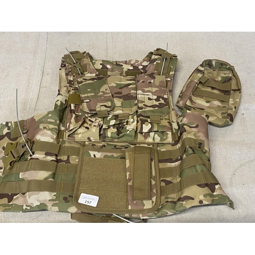 197 - A new military camouflage vest