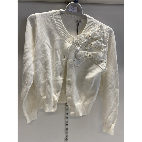 284 - A new with tags Miu Miu cardigan size s/m